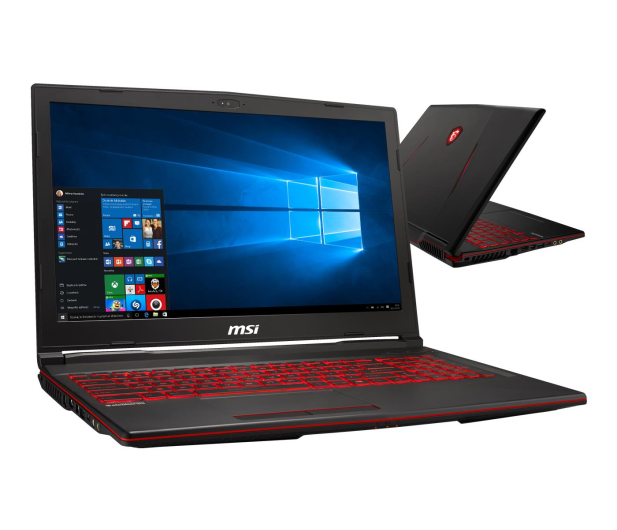 MSI GL63 i7-9750H/16GB/256/Win10X GTX1660Ti 120Hz - 503123 - zdjęcie